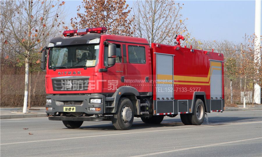 汕德卡自動(dòng)擋消防車(chē) 汕德卡自動(dòng)擋消防車(chē)